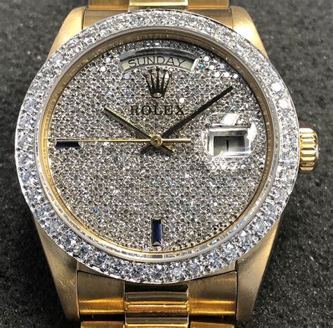 diamond pave rolex|Rolex diamond bezel.